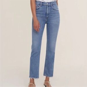 Agolde denim Wilder straight leg jean, 27